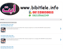 Tablet Screenshot of bibitlele.info